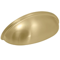 Laurey 3" Cup Pull, Satin Brass 52404